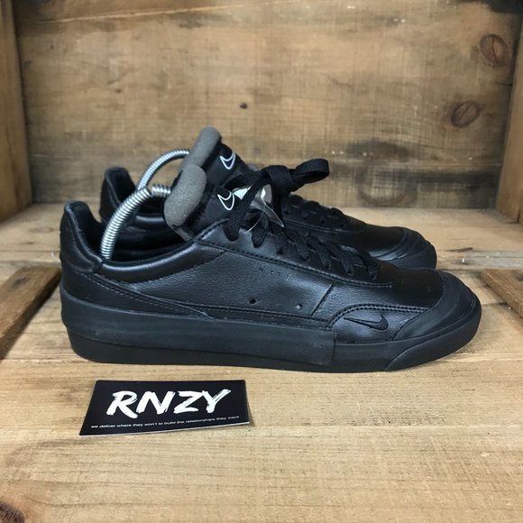 Nike Other - NEW Nike Drop-Type PRM Triple Black Sneakers